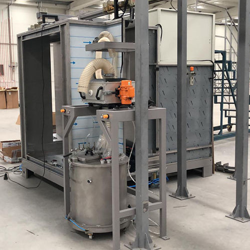 Siebanlage zum Glasieren - STR TEKNIK MAKINA - Vibration / für Pulver