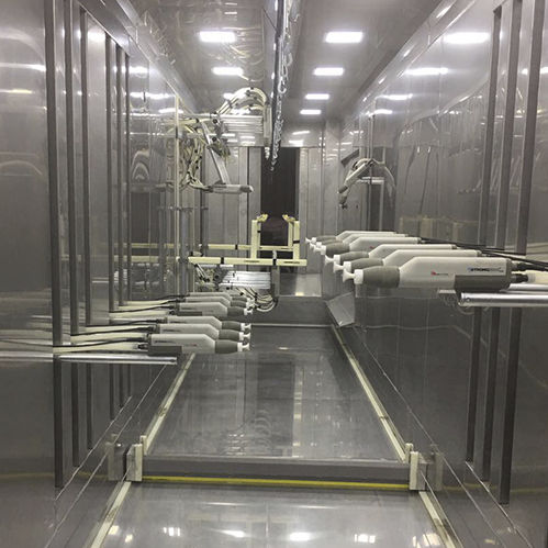 Pulverbeschichtungskabine für Einzelteile - STR TEKNIK MAKINA - automatisch