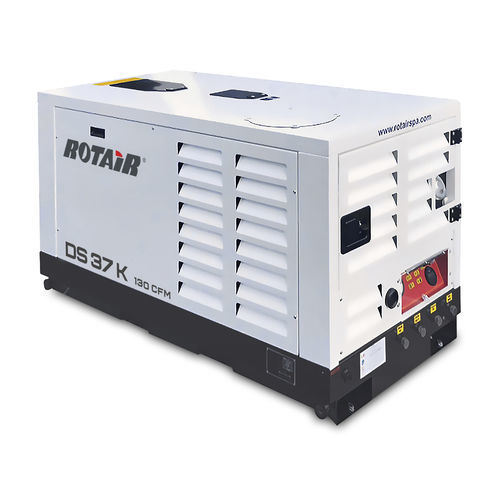 Schraubenkompressor - DS series - ROTAIR SPA - Luft / mit Dieselmotor / festinstalliert