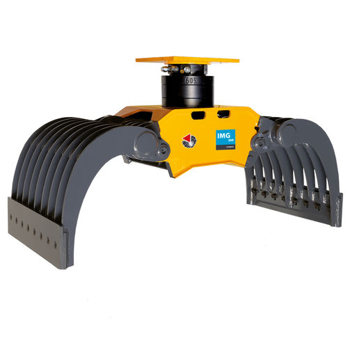Hydraulischer Sortiergreifer - IMG 300 - INDECO - für die Recyclingindustrie / für Schrott / für Baustellen