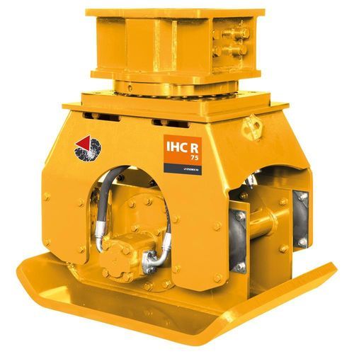 Bewegliche Rüttelplatte - IHC R 75 - INDECO - für Bagger / Verdichtung