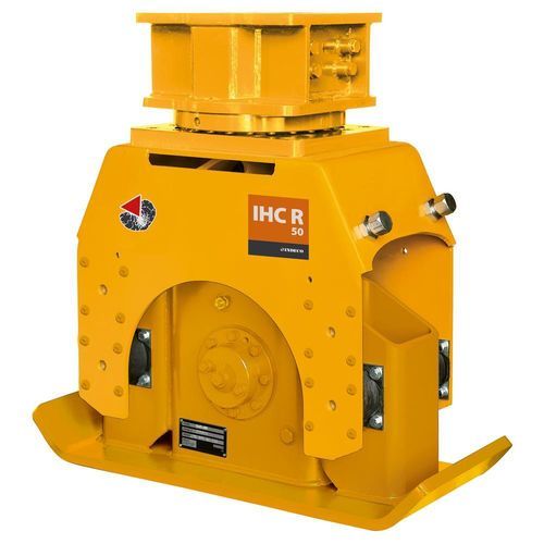 Bewegliche Rüttelplatte - IHC R 50 - INDECO - für Bagger / Verdichtung