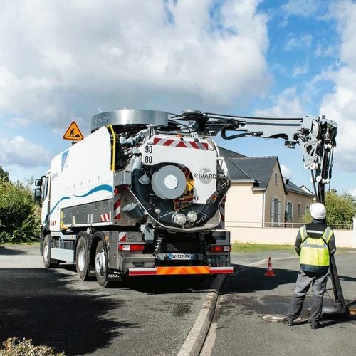 LKW für Saug- und Spülzwecke - ZEPHYR - RIVARD - für Wartungszwecke