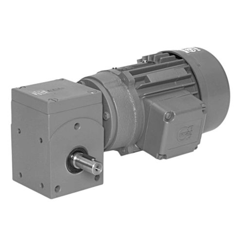 Schneckengetriebemotor - SN 14 - Ruhrgetriebe KG - dreiphasig / rechtwinklig / mit Vollwelle