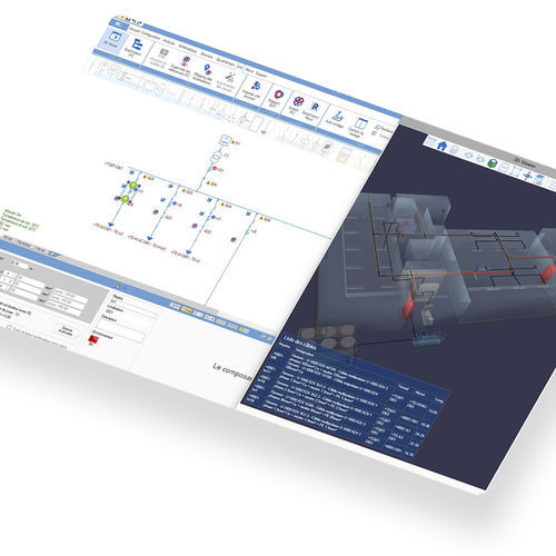Software / Elektrische Berechnung - elec calc™ BIM - TRACE SOFTWARE INTERNATIONAL - für elektrisches Konzept / BIM / Dimensionierung