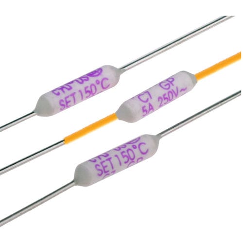 Thermosicherung - C series - Xiamen SET electronics Co.,Ltd - Axial / zylindrisch / Keramik