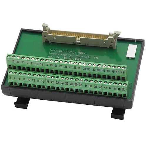 Datentransfermodul für Flachbandkabel - USV-F-50 - KALEJA GmbH - mit Schraubanschluss / Hutschienen