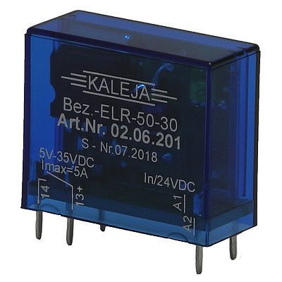 Statisches Relais / 24 VDC - ELR-50-30 - KALEJA GmbH - für Leiterplatten / mit DC-Ausgang