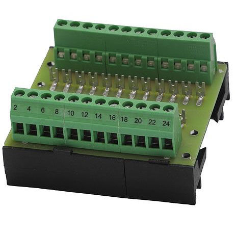 Steckverbinder-Modul / Daten - MB-12 - KALEJA GmbH - Schrauben / mehrpolig / für DIN-Schiene
