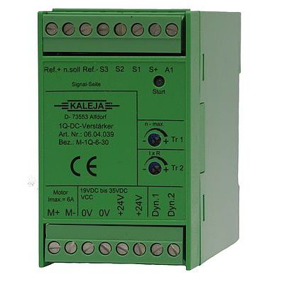 Bürstenbehafteter Drehzahlregler - M-1Q-6-30 - KALEJA GmbH - DC / Digitaleingang / Analogeingang