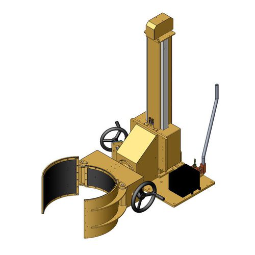 Pneumatischer Kipper - BS103 F - VEAB - manuell / Fass / stationär