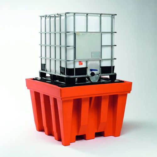 Auffangwanne für Cubitainer -  BS112 1CP - VEAB - Polyethylen / stapelbar / starr