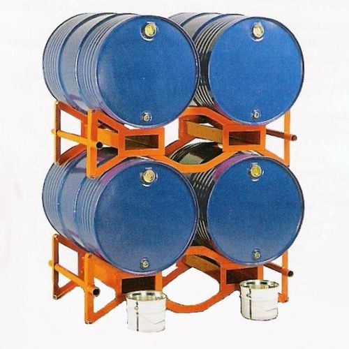 Fasshalterung - BS86 - VEAB - Edelstahl / Stahl / stapelbar