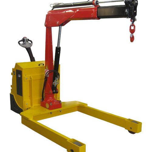 Mini-R-Kran / mit Eigenantrieb - BS94 ET - VEAB - Teleskop / mit Gelenk / für Hubanwendungen
