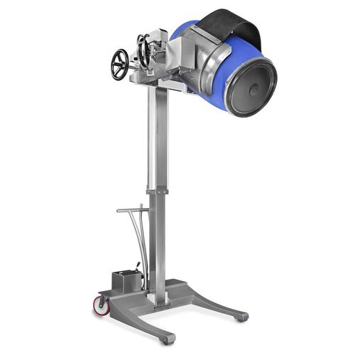 Manueller Stapler - BS120 DV - VEAB - Geh / für die Pharmaindustrie / für Fässer