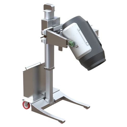 Elektrischer Stapler - BS120 DVE    - VEAB - mit Fahrerplattform / 12 V / für Materialumschlag