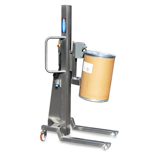 Manueller Fassheber - BS120 SL85 - VEAB - Säulen / mit Greifsystem / für Fässer