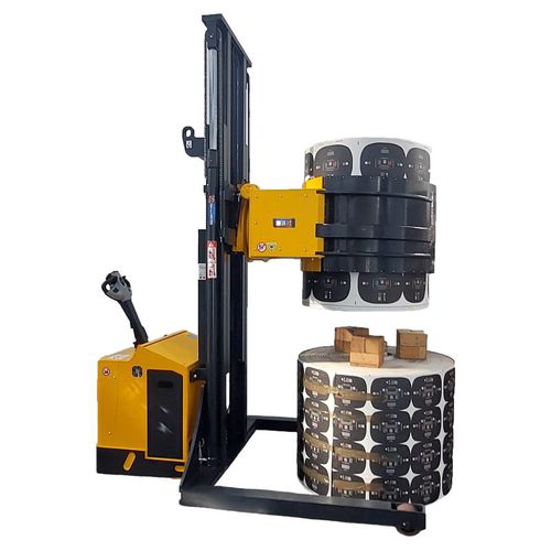 Stapler für Spulen-Handling - BS91 ET DVLIB - VEAB - elektrohydraulisch / Begleiter / Kipper