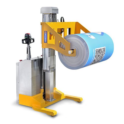 Stapler für Spulen-Handling - BS120 ET - VEAB - elektrisch / Begleiter / zum Anheben
