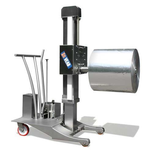 Hebesystem für Aufroller - BS120 PB - VEAB - hydraulisch / Säulen / mit Greifsystem