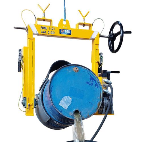 Pneumatischer Kipper - BS89_PVP - VEAB - manuell / Fass