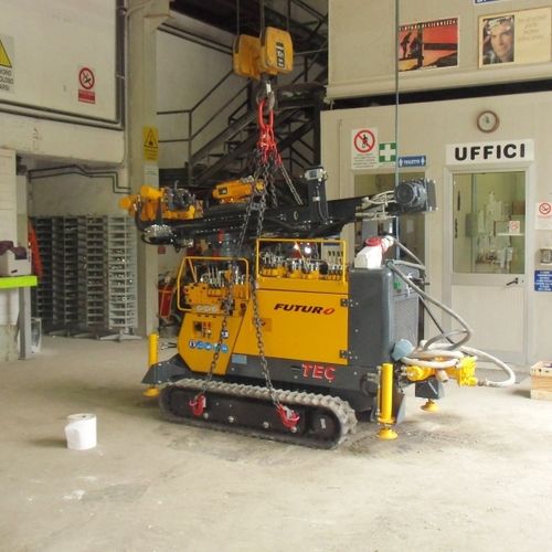 Kernbohrgerät - FUTURO - TEC System - Klein / festinstalliert / auf Raupen
