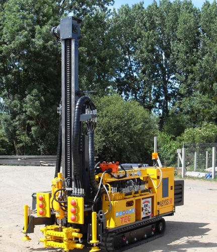 Kernbohrgerät - ABYSS 50 - TEC System - zur Bodenuntersuchung / auf Raupen / drehbar