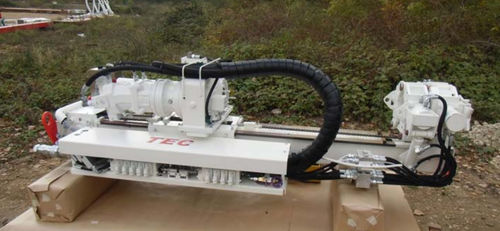 Bohrgerät zum Tunnelausbau - BETM - TEC System - mit Eigenantrieb / drehbar / Imlochhammer