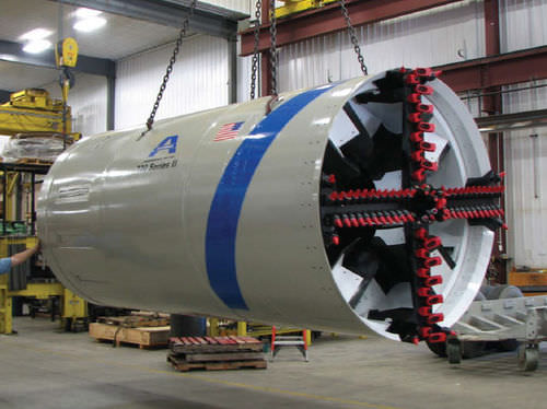 Tunnelbohrmaschine - ø 1 257 - 2 500 mm | TBM series - Akkerman