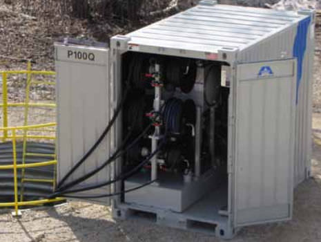 Dieselbetriebenes Hydraulikaggregat - P100 - Akkerman - stationär / Kolbenpumpe