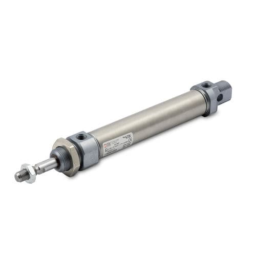 Pneumatikzylinder - STD - METAL WORK - mit Querverstrebung / mit Magnetkolben / doppeltwirkend