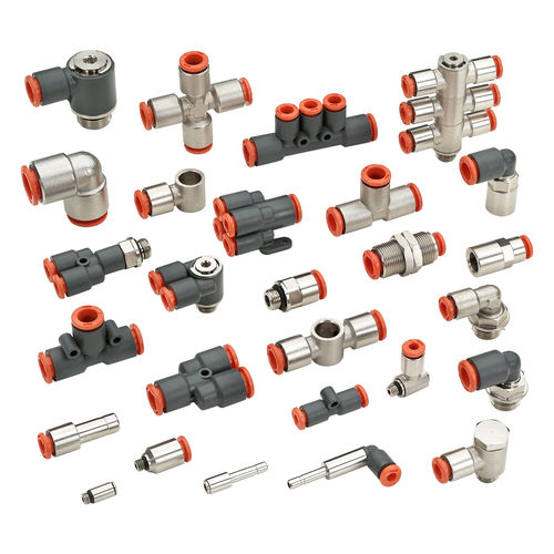Hydraulikanschluss - R - METAL WORK - Gewinde / Push-in / T