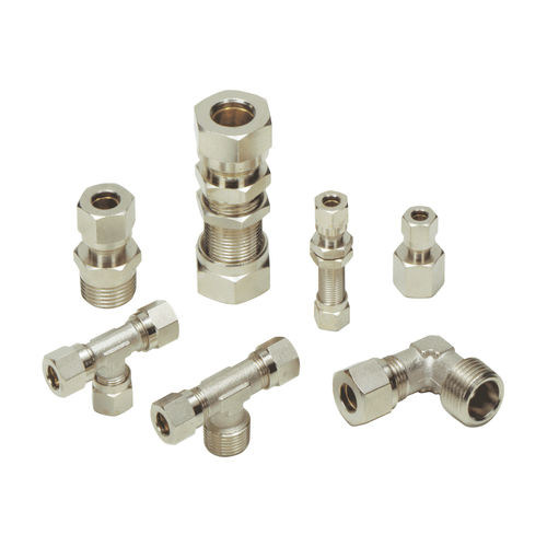 Hydraulikanschluss - B series - METAL WORK - Einschraub / Kompression / 90°-Winkel