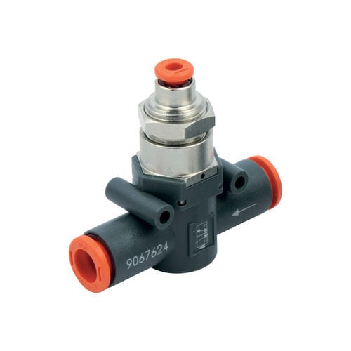 Kolbenventil - PNV L  - METAL WORK - pneumatisch gesteuert / für Druckluft / Inline