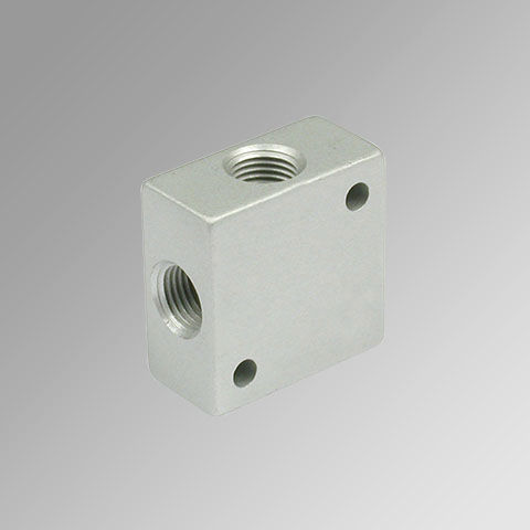4-Wege-Verteilerblock - W05011 series - METAL WORK - Aluminium / Gewinde / für Verteilungszwecke