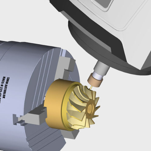 Programmiersoftware - ESPRIT by DP Technology - Simulation / Konfiguration / Optimierung