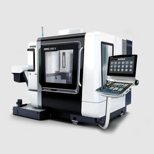 CNC-Fräsmaschine / 3-Achs - DMC 850 V - DMG MORI - vertikal / mit festem Tisch / HSK-A 100