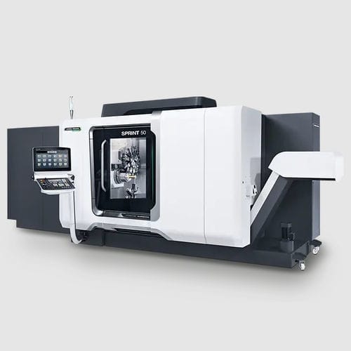 CNC-Drehzentrum - SPRINT 50 - DMG MORI - 4-Achs / VDI 25 / 12 Werkzeuge