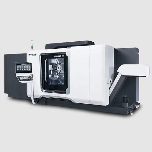 CNC-Drehzentrum - SPRINT 65 - DMG MORI - 4-Achs / VDI 30 / 12 Werkzeuge