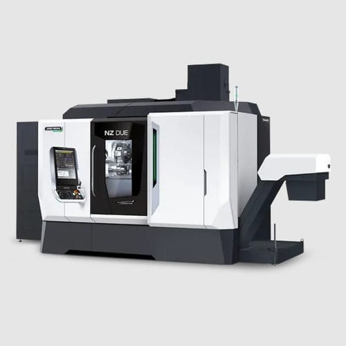 Dreh-Fräszentrum / CNC - NZ DUE - DMG MORI - horizontal / 3-Achs / Zweispindel