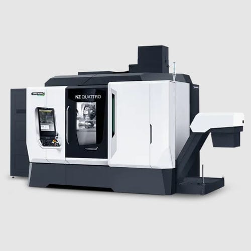 Dreh-Fräszentrum / CNC - NZ QUATTRO - DMG MORI - horizontal / 3-Achs / Zweispindel