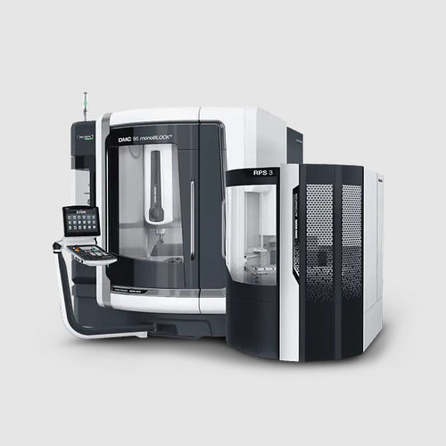 5-Achs-Bearbeitungszentrum - DMC 95 monoBLOCK - DMG MORI - vertikal / 60 Werkzeuge / Präzision
