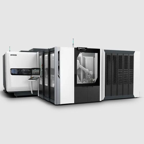 Roboterzelle für Materialumschlag - Robo2Go Max - DMG MORI - für Bearbeitungszentrum