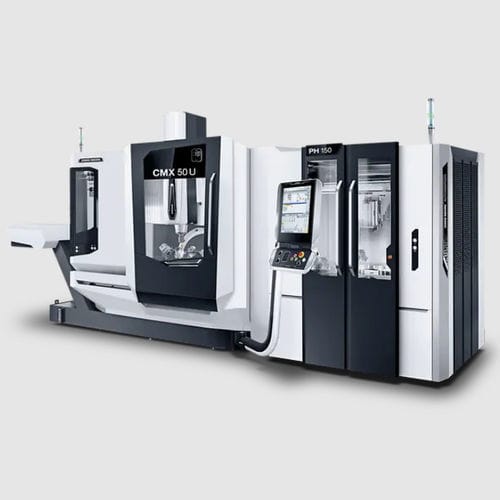 Umschlag-Palettiersysteme - PH 150 - DMG MORI - für Werkstücke
