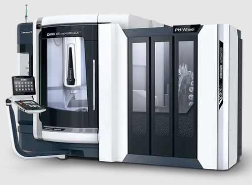 Umschlag-Palettiersysteme - PH Wheel - DMG MORI - für Werkstücke / kompakt