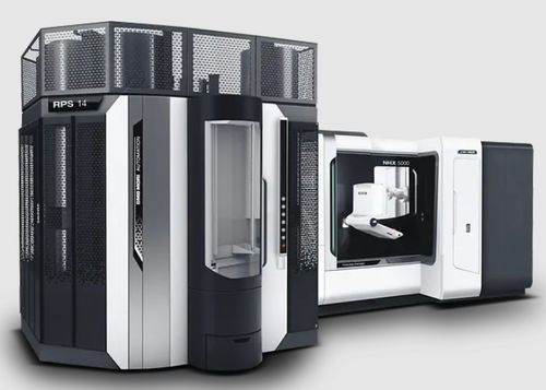 Automatisches Paletten-Lagersystem - RPS NHX - DMG MORI