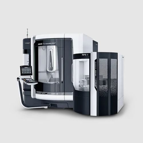 5-Achs-Bearbeitungszentrum - DMC 75 monoBLOCK - DMG MORI - vertikal / 60 Werkzeuge / Präzision