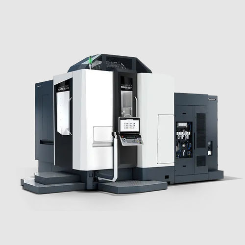 5-Achs-Bearbeitungszentrum - DMU 85 H (FD) monoBLOCK - DMG MORI - universell / mit Rotationstisch / HSK-A 100