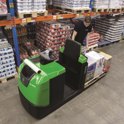 Elektrischer Kommissionierstapler - O125 series - CESAB - für Lagerhallen / Niederhub / horizontal