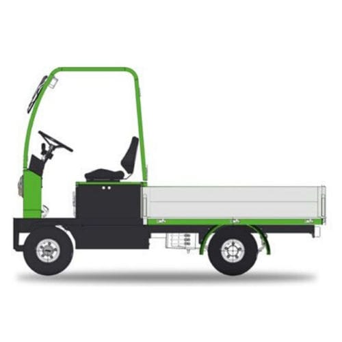 Schlepper mit Trägerplatte - PE Series - CESAB - elektrisch / 4 Räder / Plattform